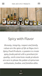 Mobile Screenshot of papajoesspicyproducts.com